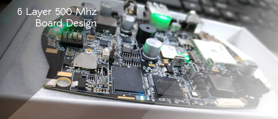 500Mhz HDI 6 Layer PCB Design